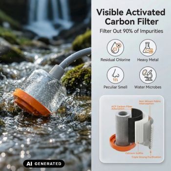 Preview: RoosCamp  Portable Akku Shower / Offroaddusche