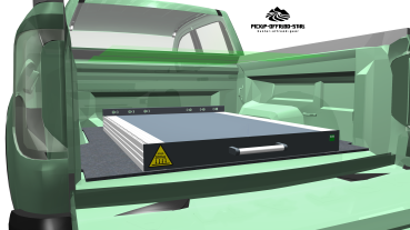 Preview: Universeller Pickup Ladeboden - 100% Vollauszug