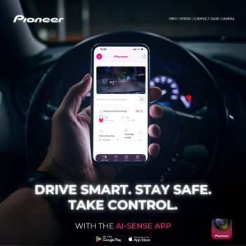 Pioneer Dashcam VREC-H120SC