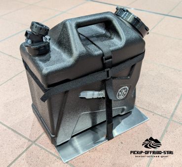 Universeller Kanister Halter mit Befestigungsband