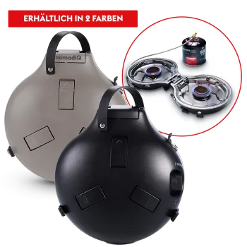 Preview: nomadiQ Portabler Dual Gaskocher - outdoor