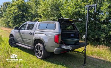 Preview: Robuster Wildgalgen - Verladehilfe  2Zoll Mount u. AHK