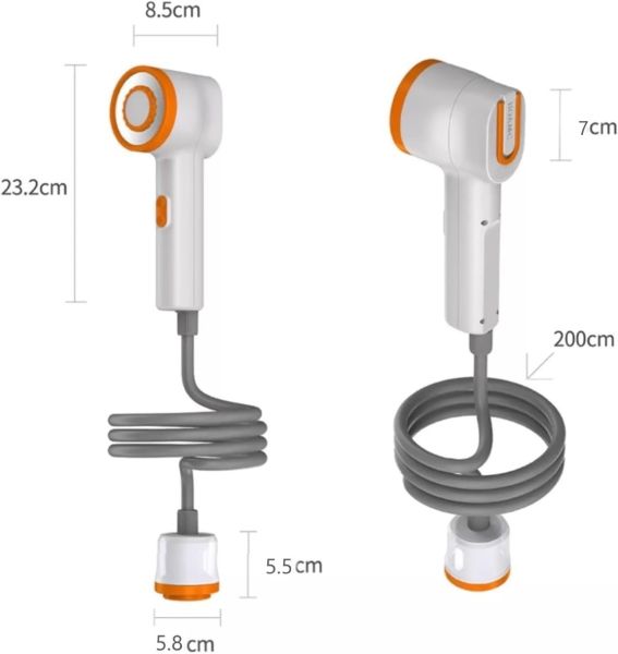 RoosCamp  Portable Akku Shower / Offroaddusche
