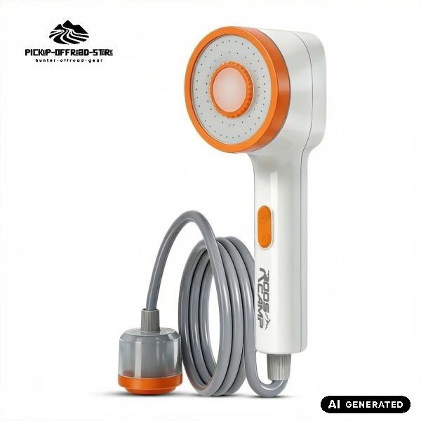 RoosCamp  Portable Akku Shower / Offroaddusche - Hunter