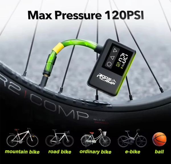 RoosCamp  Mini Bike Pump