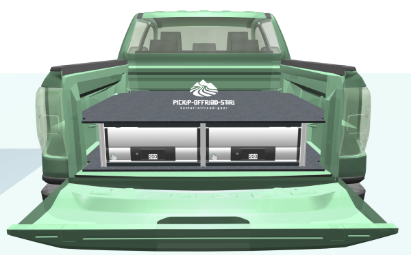 Pickup Unterflurmodul  Schubladensystem