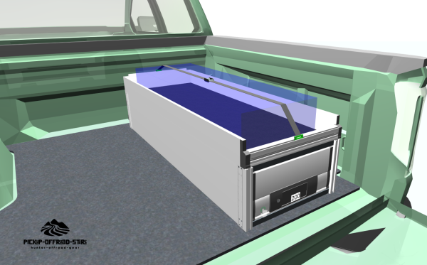 Hunter - Waffenschublade mit Aufbauwanne