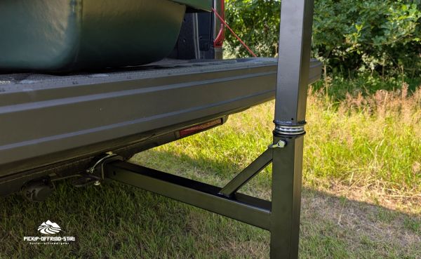 Robuster Wildgalgen - Verladehilfe  2Zoll Mount u. AHK